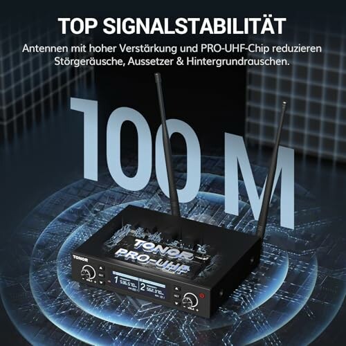 TONOR Mikrofon Kabellos TW750